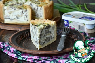Сочни с творожным сыром и смородиной
