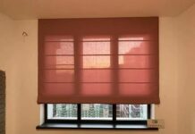 Римские шторы в интерьере квартиры