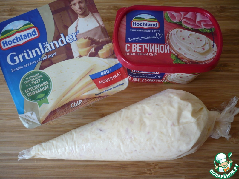 Сырные трубочки из теста фило