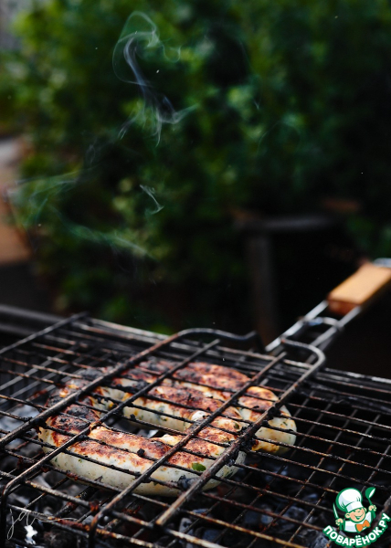 Куриные колбаски с сыром