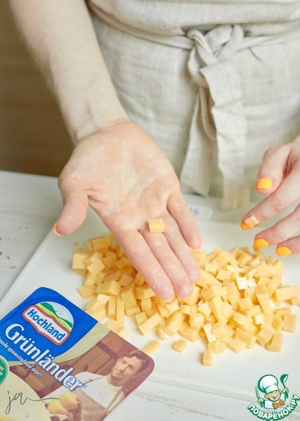 Куриные колбаски с сыром