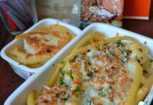 Запеканка макаронная с котлетами