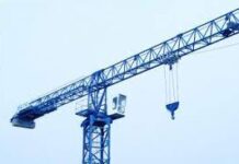 Область применения башенного крана