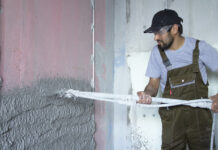 Сфера применения механизированной штукатурки