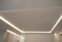 Натяжные тканевые потолки в интерьере: лучшие дизайнерские решения