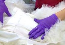 Как выбрать химчистку для свадебного платья?