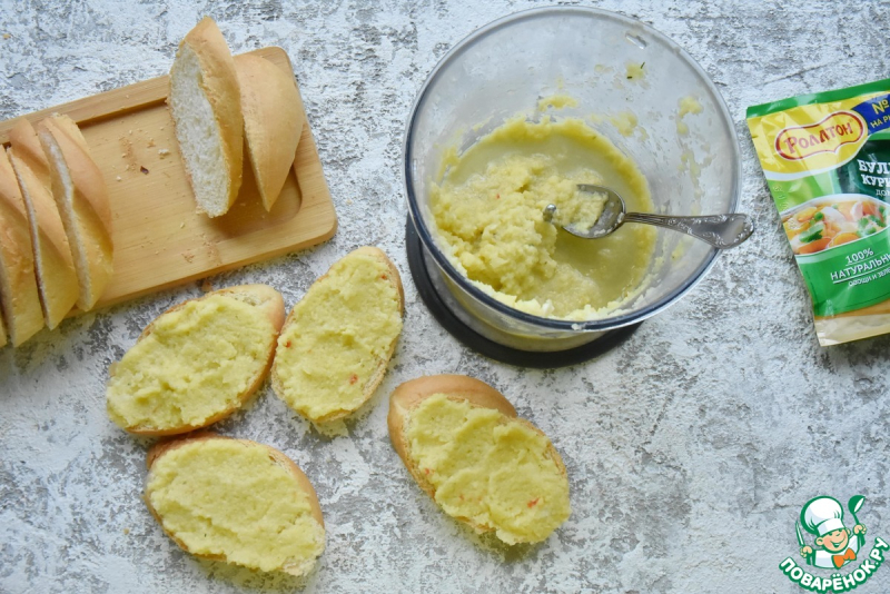 Бутерброды картофельные
