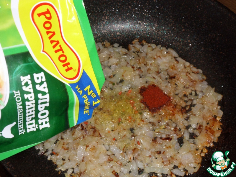 Луковые блины с паприкой