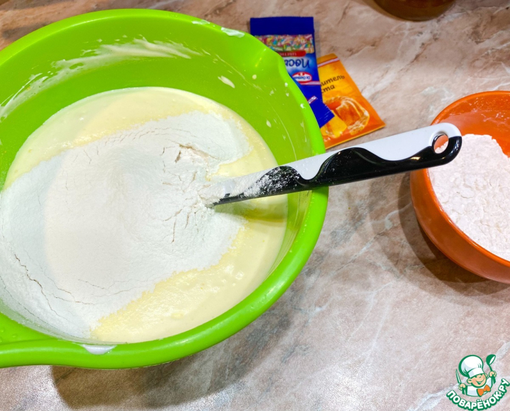 Торт к празднику с начинкой