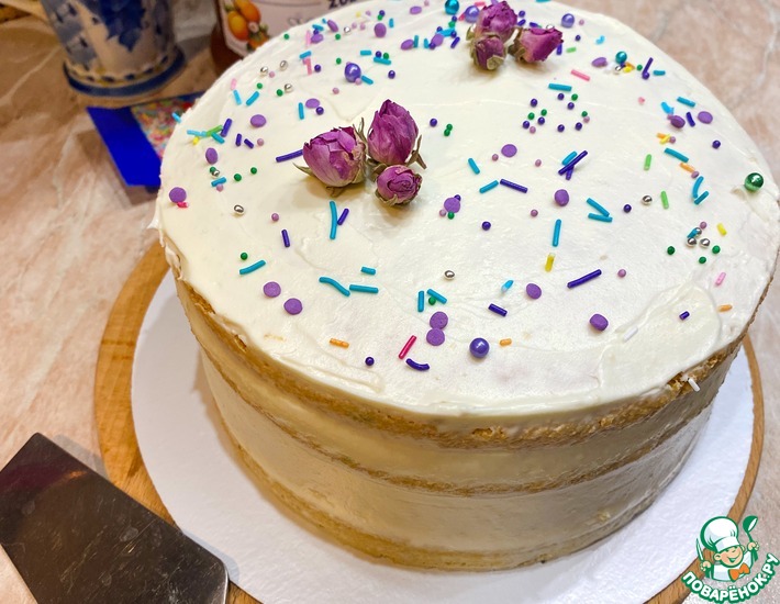 Торт к празднику с начинкой