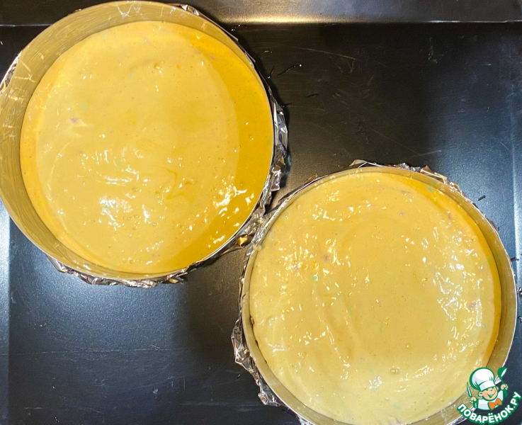 Торт к празднику с начинкой