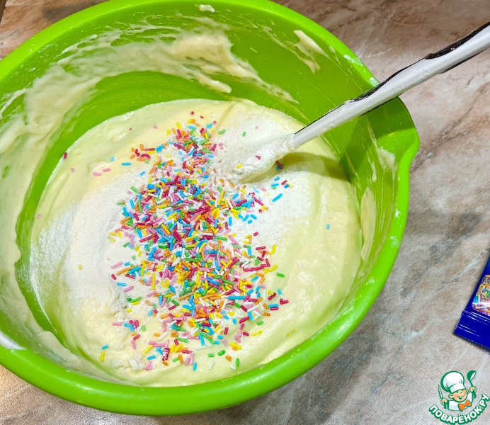 Торт к празднику с начинкой