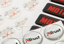 Как изготавливаются объемные наклейки со смолой