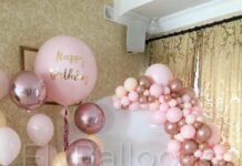 Фотозона из шариков: красивое оформление любого праздника