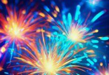 Батарея салютов: волшебство в небе