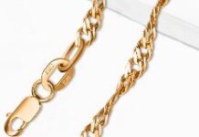 Золотая цепочка: история, виды плетения и способы ношения