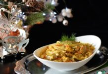 Азу из индейки в сметанном соусе