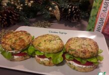 Бургер к Новогоднему столу