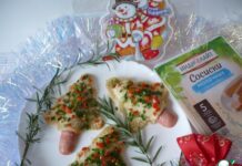 Бутерброд с сосиской «Ёлочка»