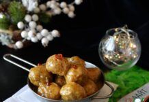 Фрикадельки из индейки в цитрусовой глазури