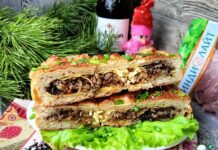 Кулебяка на четыре угла