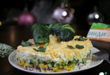 Новогодний салат «Символ года»