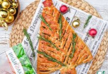 Пирог с индейкой и лисичками