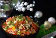 Салат из индейки и овощей «Восточный»