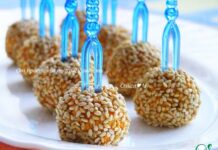 Закусочные морковно-ореховые шарики