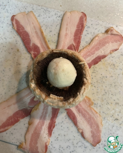 Горячее "Бомбочки из шампиньонов"