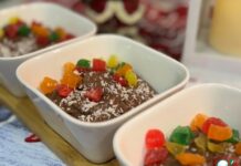 Яичный десерт