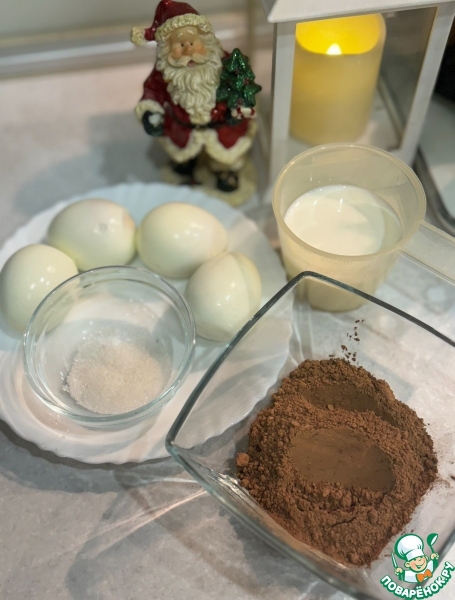 Яичный десерт