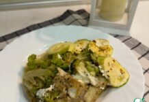 Ленивый ужин из филе минтая