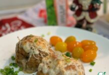 Мясные колобки с начинкой