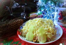 Салат «Снежные сугробы»