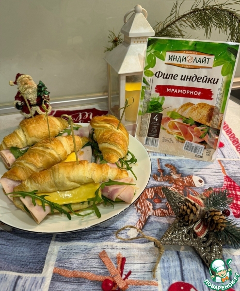 Сэндвич "Мечта" с ветчиной