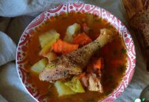 Соус по-кубански с курицей