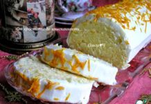 Творожно-цитрусовый рулет