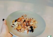 Веганский плов с сухофруктами