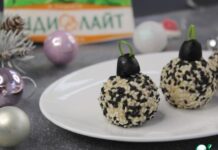 Закуска «Ёлочные шары»