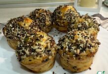 Закусочные сырные кексы