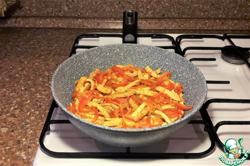 Мексиканские блины с острой начинкой