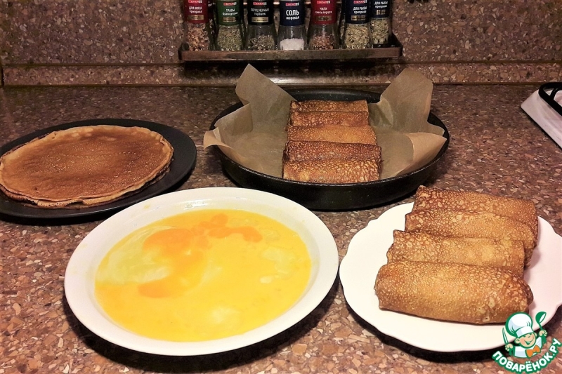 Мексиканские блины с острой начинкой