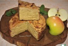 Французский яблочный пирог «исчезающий»