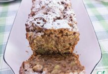 Яблочно-ореховый кекс