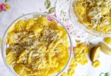 Кукурузные хлопья с орехами