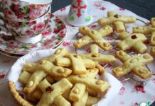 Печенье «Крестики» с орехами