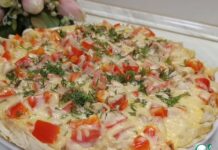 Пицца из лаваша