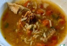 Суп-харчо из лосося. От Сулаквелидзе