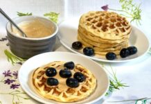 Вафли из творожного сыра